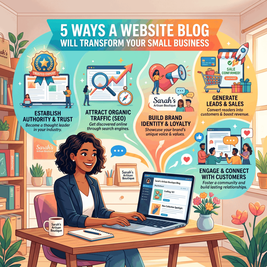 5 Ways a Website Blog Will Transform Your Small Business